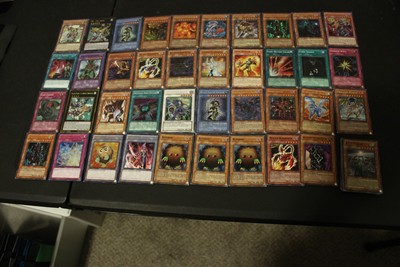 50 EX-DMG Foil Yugioh Card Lot(Red-Eyes Darkness Dragon SD1, Kuriboh MRD+)-image