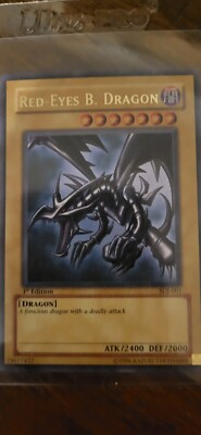 Red-Eyes Black Dragon 1996 1st Edition Yu-Gi-Oh -image