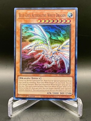 Blue-Eyes Alternative White Dragon RA02-EN010 25th Anniversary Yugioh TCG NM/M-image