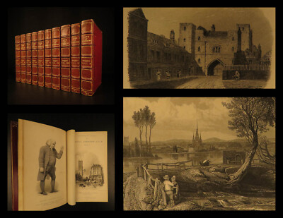 1835 Life of Samuel Johnson by James Boswell FAMOUS English Biography 10v SET-image