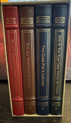Harvey Penick w Bud Shrake, Game of Golf 4 Vol. Box Set, Easton Press Like New-image