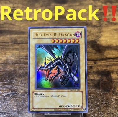 Retro Pack Yu-Gi-Oh! English Version Of Black Dragon With The Red Eyes Rp01 Ultr-image