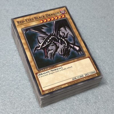 Yugioh Joey Wheeler's Red Eyes Black Dragon Battle City Deck (45 Cards) NM-image