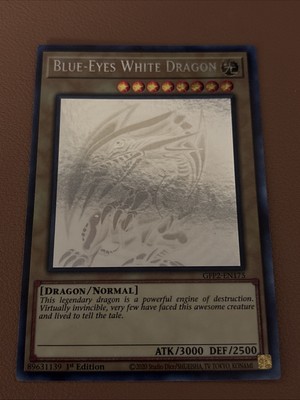 Blue-Eyes White Dragon (Ghost Rare) GFP2-EN175 Ghosts from the Past: the 2nd...-image