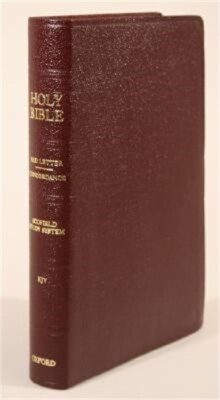 Old Scofield Study Bible-KJV-Classic (Leather / Fine Binding)-image