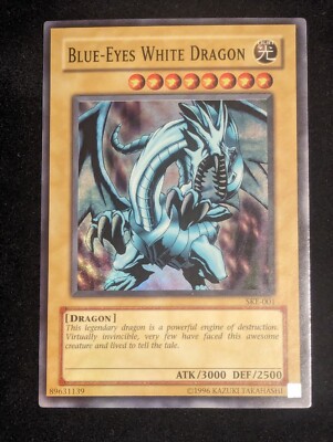 Blue-Eyes White Dragon. SKE-001. Super Rare. Unlimited Edition. Yu-Gi-Oh! -image