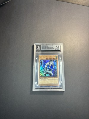 Yu-Gi-Oh! Blue-Eyes White Dragon  LOB-EN001 Ultra Rare-image