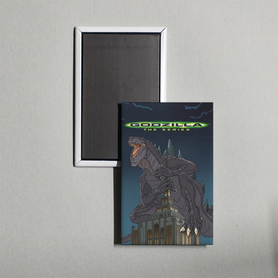 Godzilla The Series Mini TV Show Poster Fridge Locker Magnet-image