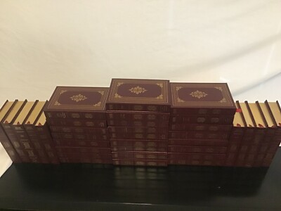 The Harvard Classics Collectors Edition Book Set, lot of 35, 1980’s Leather-image