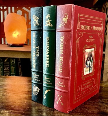Robin Hood, The Black Arrow, Kidnapped Set Stevenson Creswick Easton Press Wyeth-image