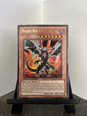 Malefic Red-Eyes B. Dragon (Secret) YMP1-EN001 Bonds Beyond Time Movie Pack...-image