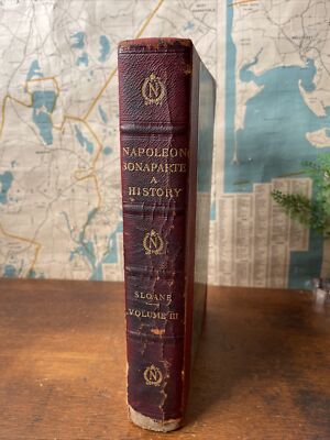 Life of Napoleon Bonaparte by William Sloane Vol 3 Only Leather Century Co 1897-image