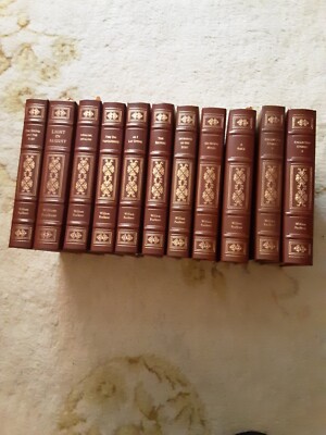 Easton Press WILLIAM FAULKNER CLASSICS in 11 volumes (complete) set in  Leather-image