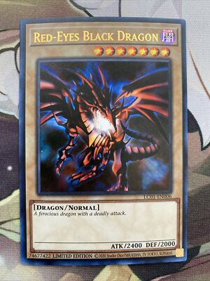 Yugioh 25th Anniversersary LC01-EN006 Red Eyes Black Dragon Ultra Rare NM/M-image