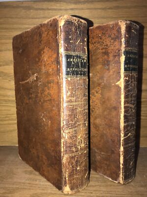 LEATHER Set; AMERICA REVOLUTION! 1822 WAR INDEPENDENCE The UNITED STATES!-image