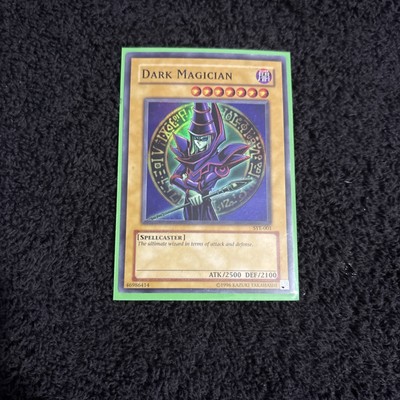 Yu-Gi-Oh! Dark Magician Legend of Blue Eyes White Dragon LOB-005 Unlimited-image
