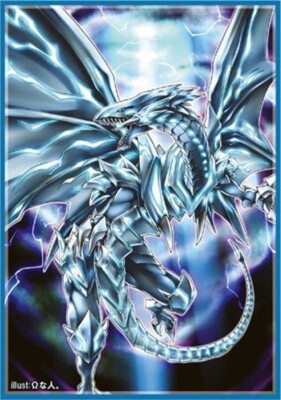 Yu-Gi-Oh Blue-Eyes Alternative White Dragon doujin Card Sleeve Protector-image