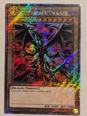 Red Eyes Black Dragon Platinum Secret Rare RA03-EN081 1st Edition Bonanza -image