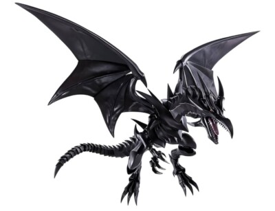 S.H.MonsterArts Yu-Gi-Oh☆Red Eyes Black Dragon BANDAI Action Figure Japan-image