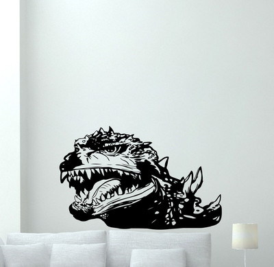 Godzilla Wall Decal Movie Monster Vinyl Sticker Kids Art Poster Mural 234hor-image