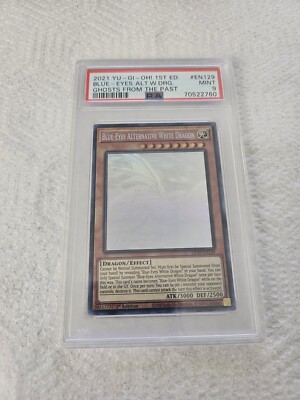 Yu-Gi-Oh! TCG Blue-Eyes Alternative White Dragon PSA 9 GFTP-EN129-image