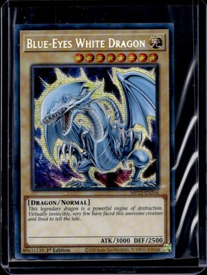 2022 Yu-Gi-Oh! 1st Edition Blue-Eyes White Dragon #MP22-EN266-image