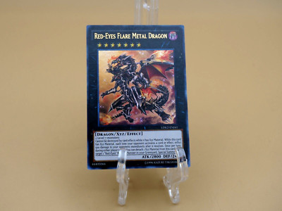Red-Eyes Flare Metal Dragon Unlimited Edition Ultra Rare LDK2-ENJ41-image