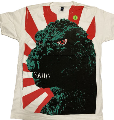 Godzilla 2013 Rising Sun Big Print T-Shirt XXL New Cnd Unworn-image