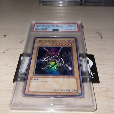 PSA 10 GEM MINT Red Eyes Black Dragon LOB-K070 Ultra Rare 2019 Yugioh-image