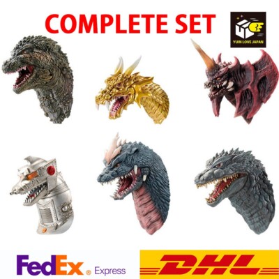 Godzilla Minus One Ichiban Kuji Prize h Monster Head Magnet complete set NEW F/S-image