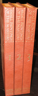 Small Paintings of the Masters 3 Folio Vols Rembrandt Art 1/1250 Sets Leather-image