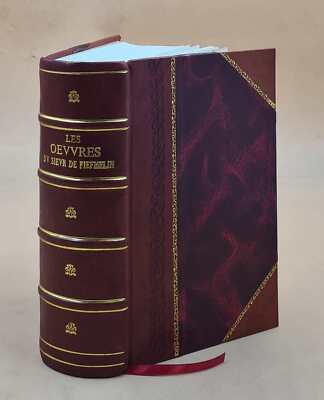 Les Oeuvres De Sieur De Fiefmelin [Andr? Mage] 1601 [Leather Bound]-image
