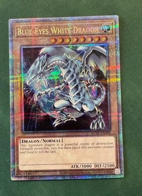 Blue-Eyes White Dragon Quarter Century KC01-EN000 25th Anniversary VERY CLEAN-image