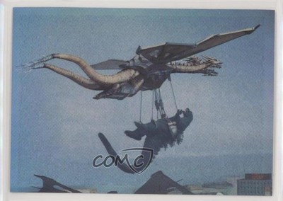 1996 JPP/Amada Godzilla Chromium Holochrome Stickers King Ghidorah Godzilla a9e-image