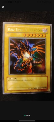 2003 YU-GI-Oh! Promo JMP-002,Shonen Jump Red-Eyes Black  Dragon-image