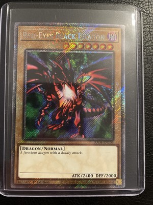 Yu-Gi-Oh! TCG Red-Eyes Black Dragon (Quarter Century Secret Rare)-image