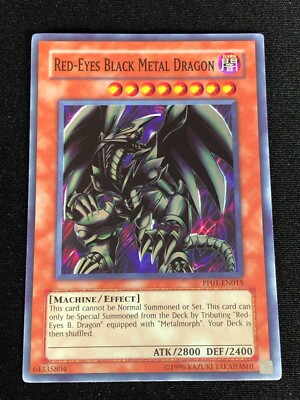 YUGIOH RED EYES BLACK METAL DRAGON PP01-EN015 SUPER-image