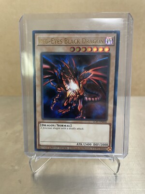 Yugioh Red-Eyes Black Dragon - *Ultra Rare* - LC01-EN006 - Limited Edition - LP-image