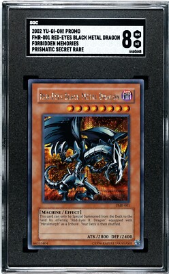 Yu-Gi-Oh! TCG Red-Eyes Black Metal Dragon Forbidden Memories PS FMR-001 SGC 8-image