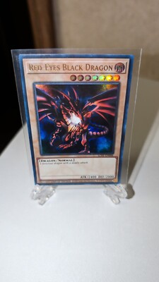 Yu-Gi-Oh! - Red Eyes Black Dragon - LC01-EN006 Limited Edition Ultra Rare -image