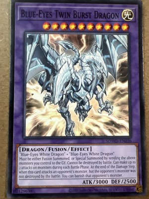 YuGiOh Blue Eyes White Destiny - Blue Eyes Twin Burst Dragon SDWD-EN036-image