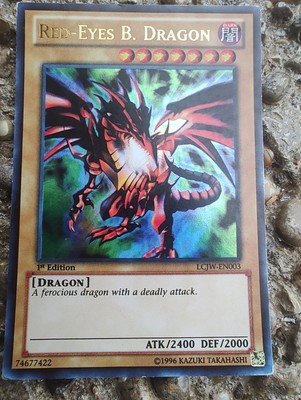 YU-GI-OH! RED-EYES B. DRAGON, LCJW-EN003, LEGENDARY COLLECTION 4-image