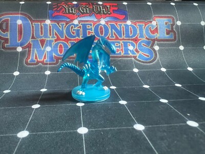 Yugioh Dungeon Dice Monsters Figure Special Edition B1-01 Blue-Eyes White Dragon-image