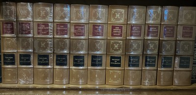 Easton Press The Story of Civilization Will Ariel Durant 11 vol set 10/11 Sealed-image