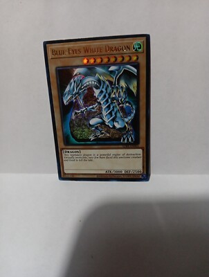 Blue-Eyes White Dragon SDBE-EN001 Ultra Rare Unlimited Edition Yu-Gi-Oh! Card-image