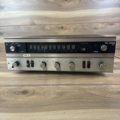 The Fisher TX-200Stereo Master Control Amplifier For Parts-image