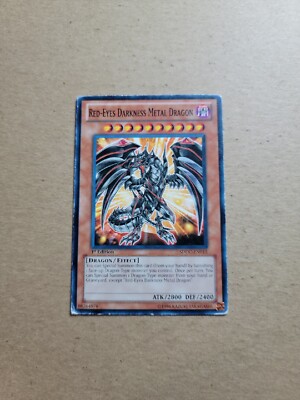 Red-Eyes Darkness Metal Dragon - SDDC-EN013 - 1st Edition - YuGiOh-HP -image