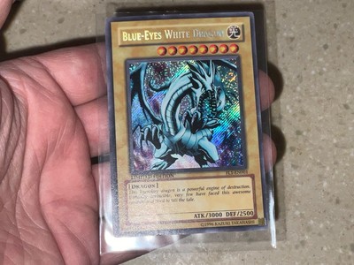 Blue-Eyes White Dragon - FL1-EN001 - Secret rare - Limited edition - HP-image