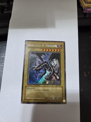 Yugioh Red-Eyes B. Dragon BPT-005 Secret Rare Limited Edition LP Foil-image