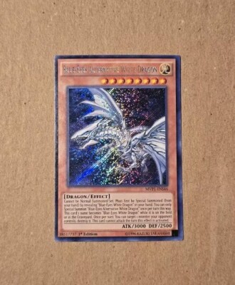 Yugioh Blue-Eyes Alternative White Dragon MVP1-ENS46 Secret Rare 1st Edition NM-image